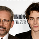 Illustration for article titled Timothée Chalamet breaks it to Stephen Colbert that Steve Carell is now an internet sex icon